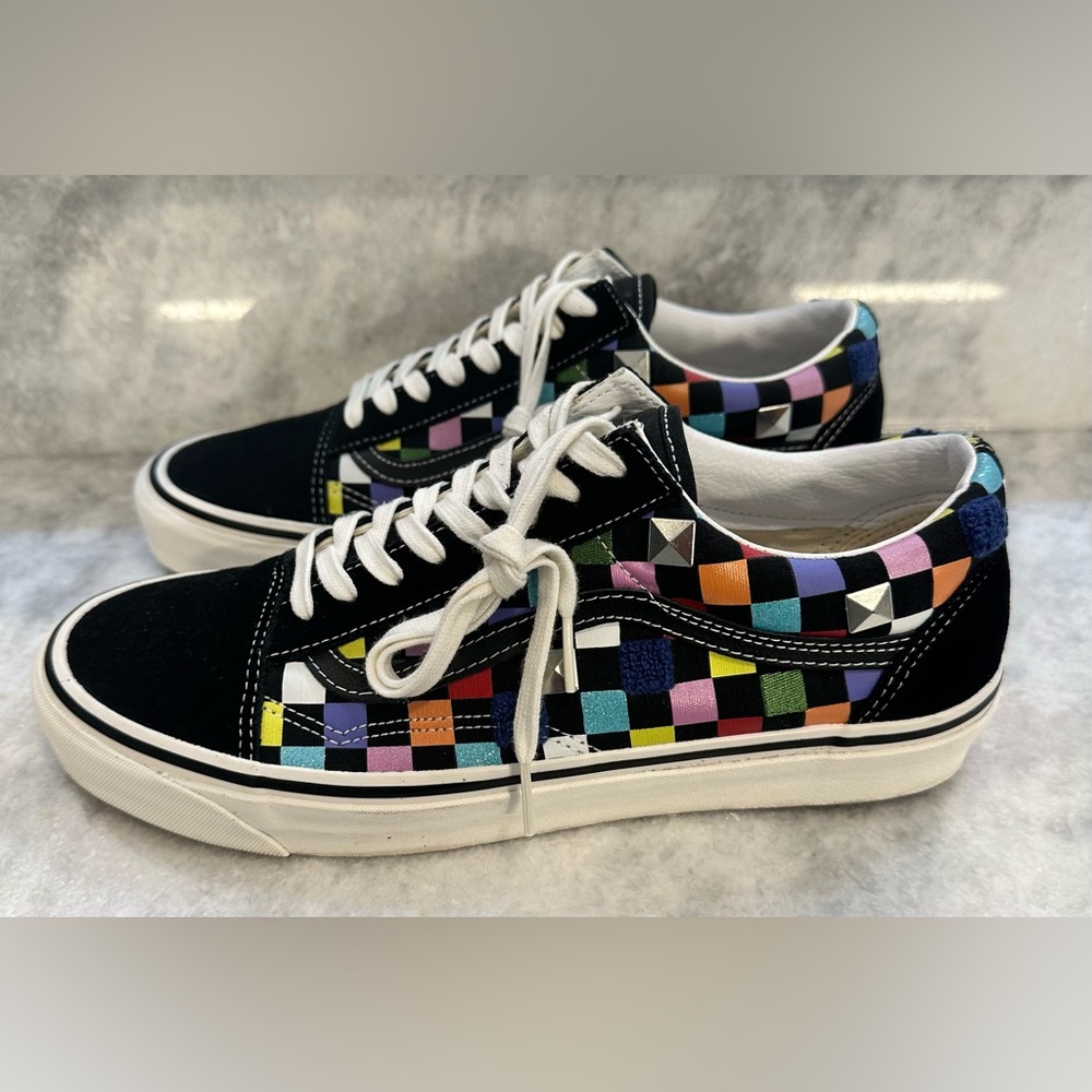 Vans Old Skoll 36 DX “Anaheim Factory Unisex Vans Sneakers Checkerboard Pattern